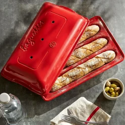 Moules À Pain>Camif EMILE HENRY Moule à baguettes Fusain