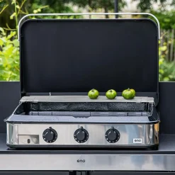 Accessoires Planchas Et Barbecues>Camif ENO Couvercle Plancha sign Gaz 80 - Acier Noir