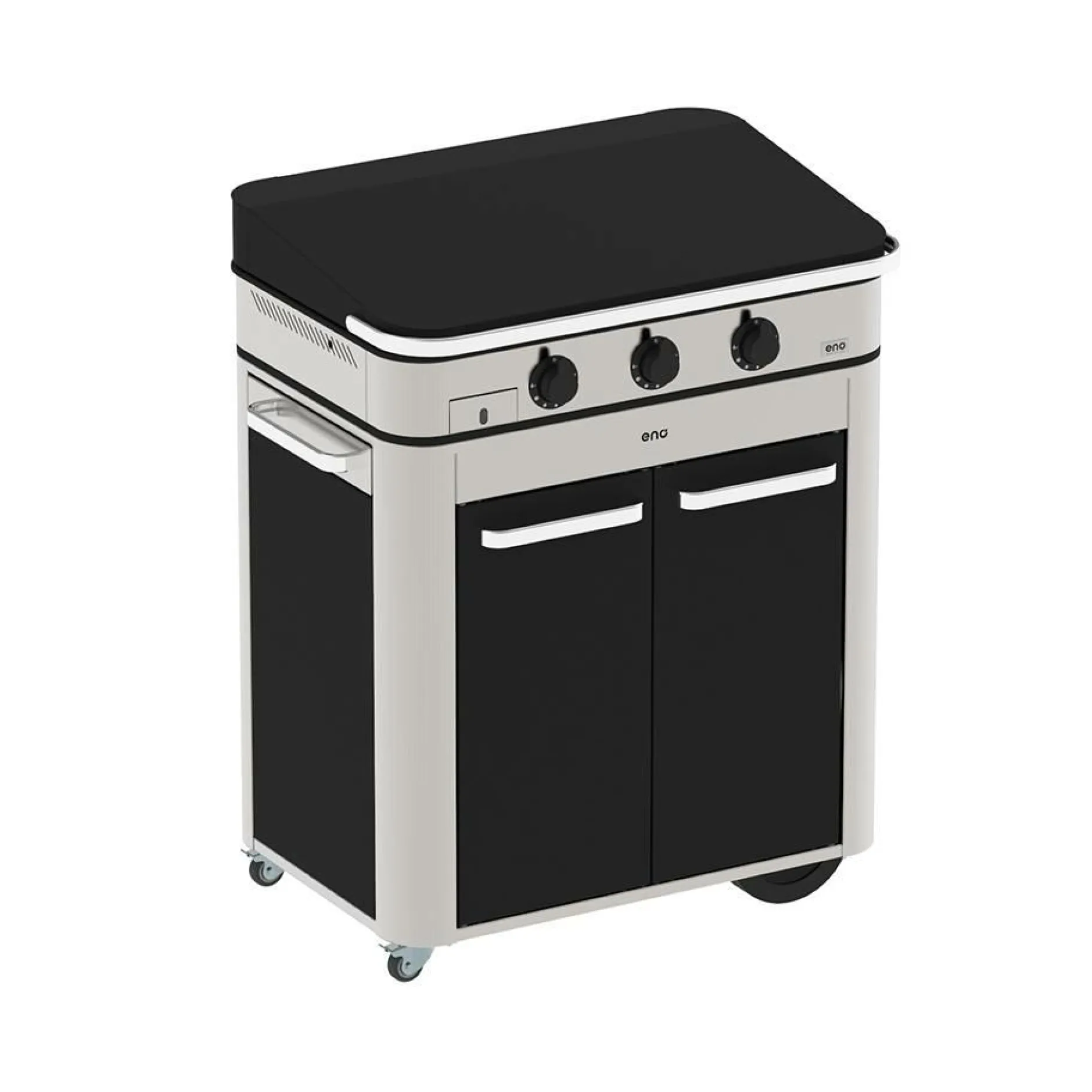 Accessoires Planchas Et Barbecues>Camif ENO Couvercle Plancha sign Gaz 80 - Acier Noir