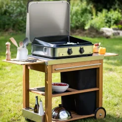 Accessoires Planchas Et Barbecues>Camif ENO Couvercle Plancha sign 65 en - Inox