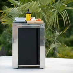 Cuisines D'Extérieur|Dessertes Planchas>Camif ENO Desserte pour Cuisine d'Extérieur Félix en Inox