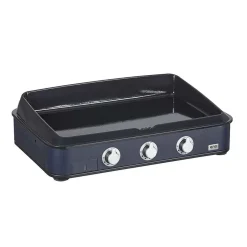 Planchas>Camif ENO Plancha sign Gaz 80 en Acier - Bleu Navy