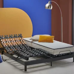 Ensembles Lits Électriques Et Matelas>Camif Ensemble électrique Cléophée et Marin - 90 x 190 cm