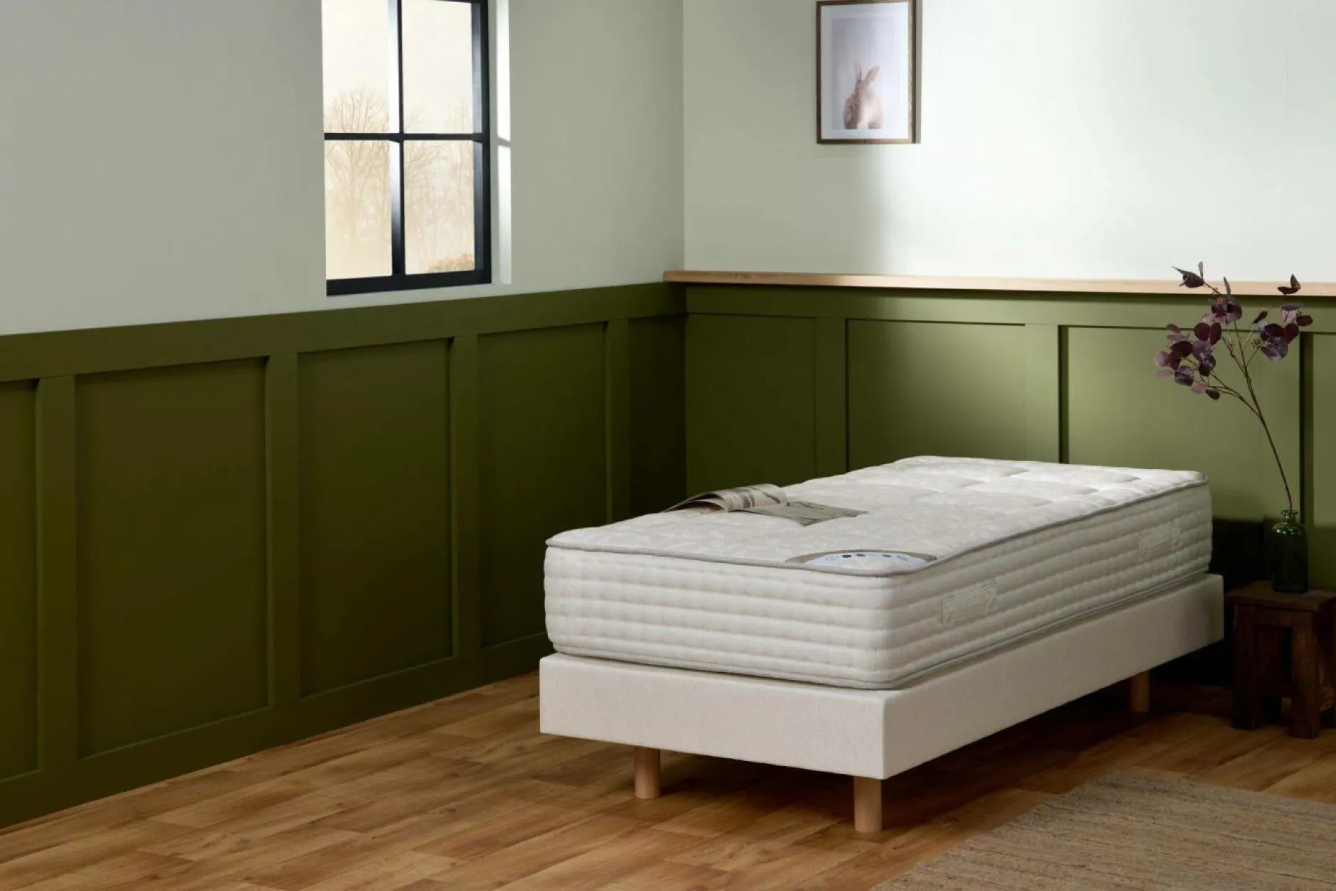 Ensembles Matelas Et Sommier|Ensembles 160 X 200 Cm>Camif Ensemble matelas et sommier Martin - 90 x 190 cm