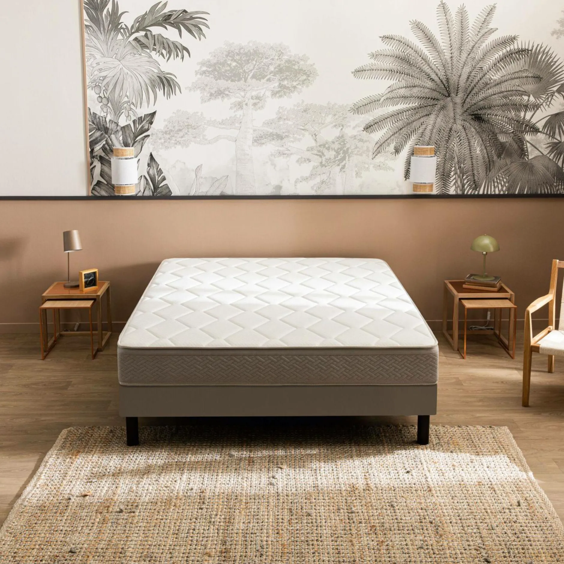 Matelas 140 X 190 Cm|Matelas 90 X 190 Cm>Camif EPEDA Matelas ressorts ensachés 22 cm Itinéraire - 90 x 190 cm