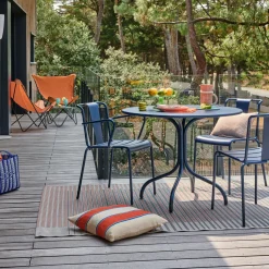 Fauteuils De Jardin>Camif EREME Lot de 2 Fauteuils Paname - Bleu Lazuli