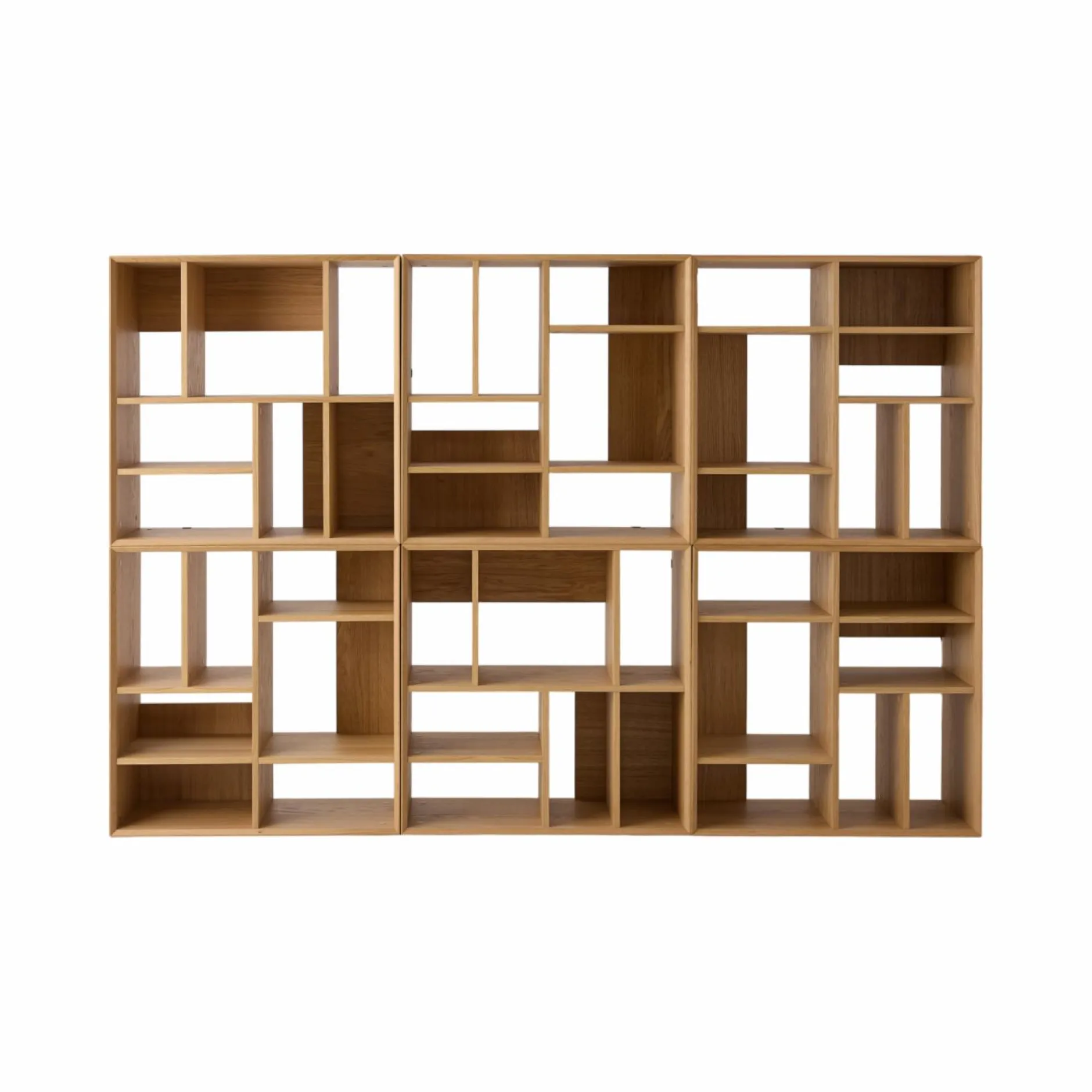 Etagères>Camif Etagère 6 modules bois Albane