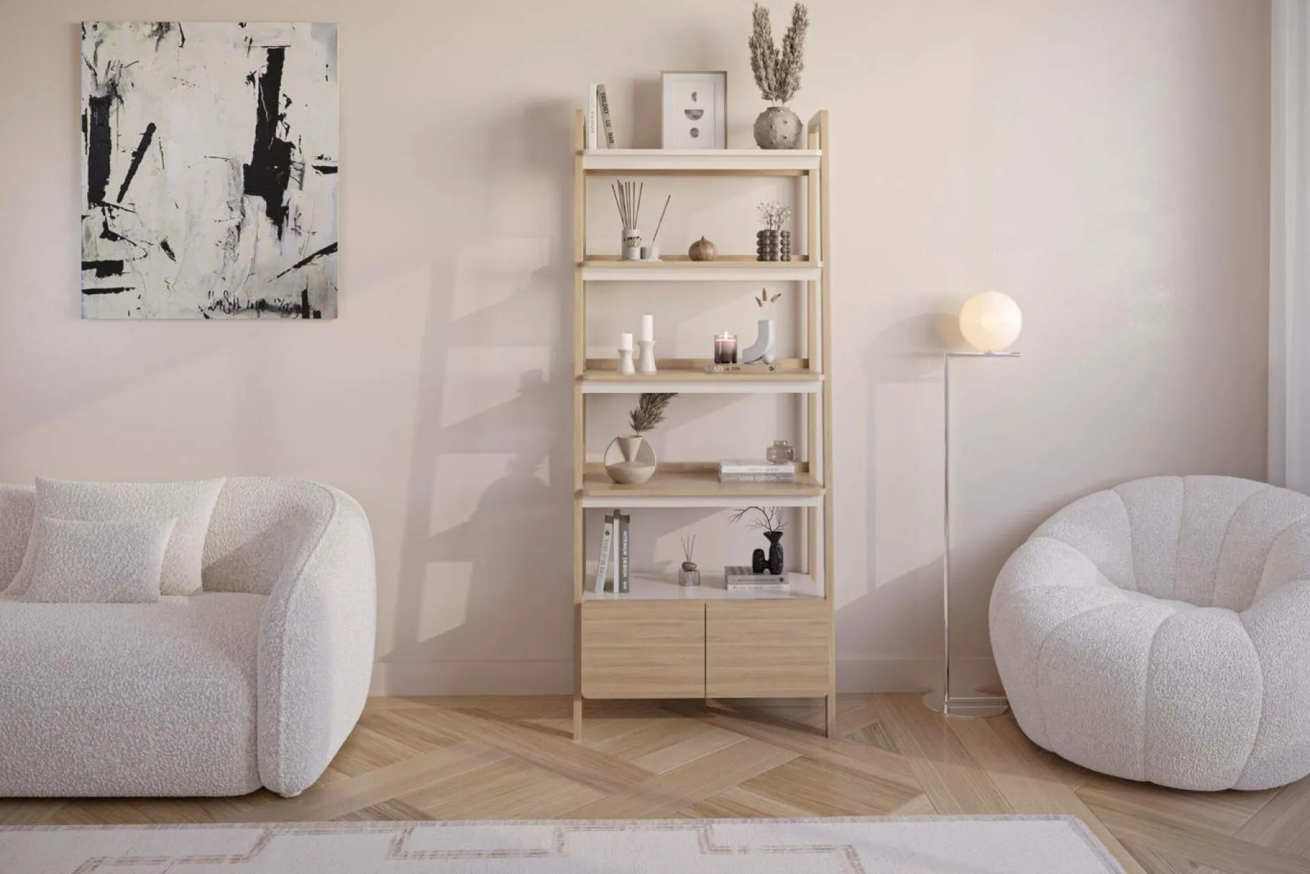 Etagères>Camif Etagère bois Anatole