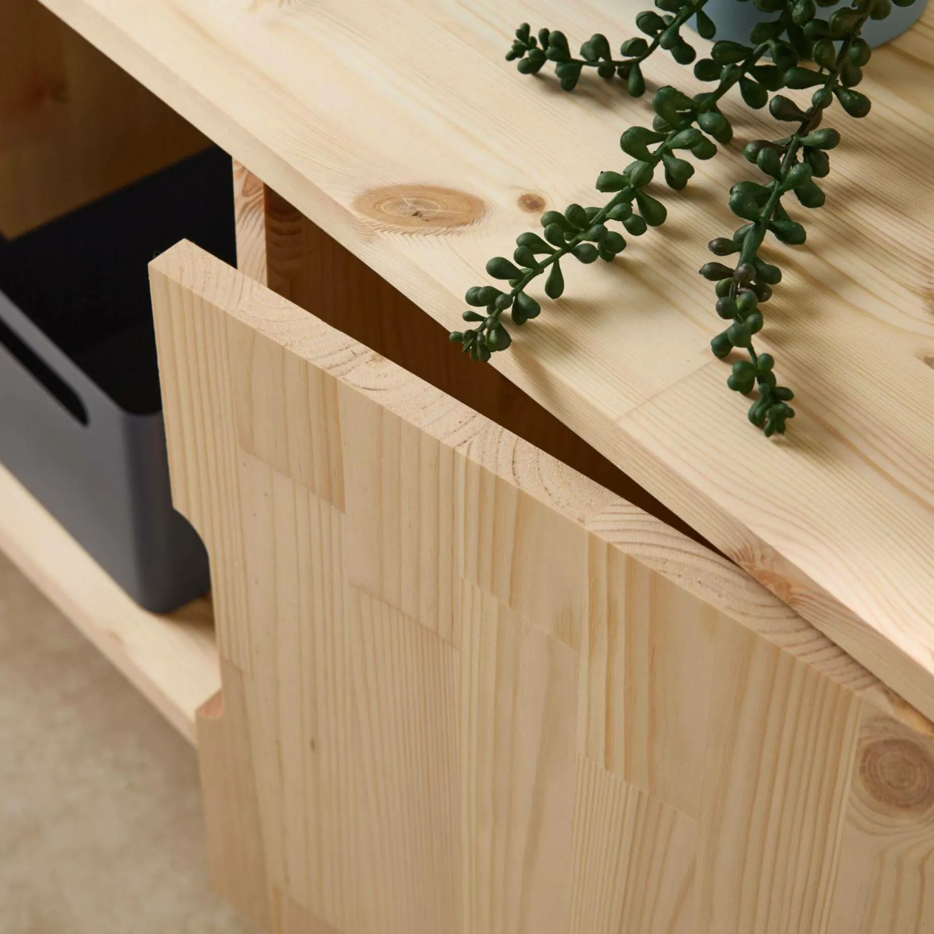 Etagères>Camif Etagère bois massif 5 cases Elio