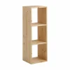 Etagères>Camif Etagère bois massif 3 cases Elio