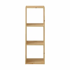 Etagères>Camif Etagère bois massif 3 cases Elio