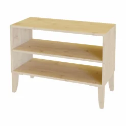 Etagères>Camif Etagère bois massif 2 cases horizontales Elio