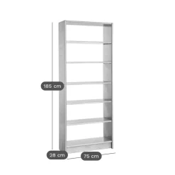 Étagères Et Rangements|Chambres Enfant>Camif Etagère bois massif Iris - Naturel