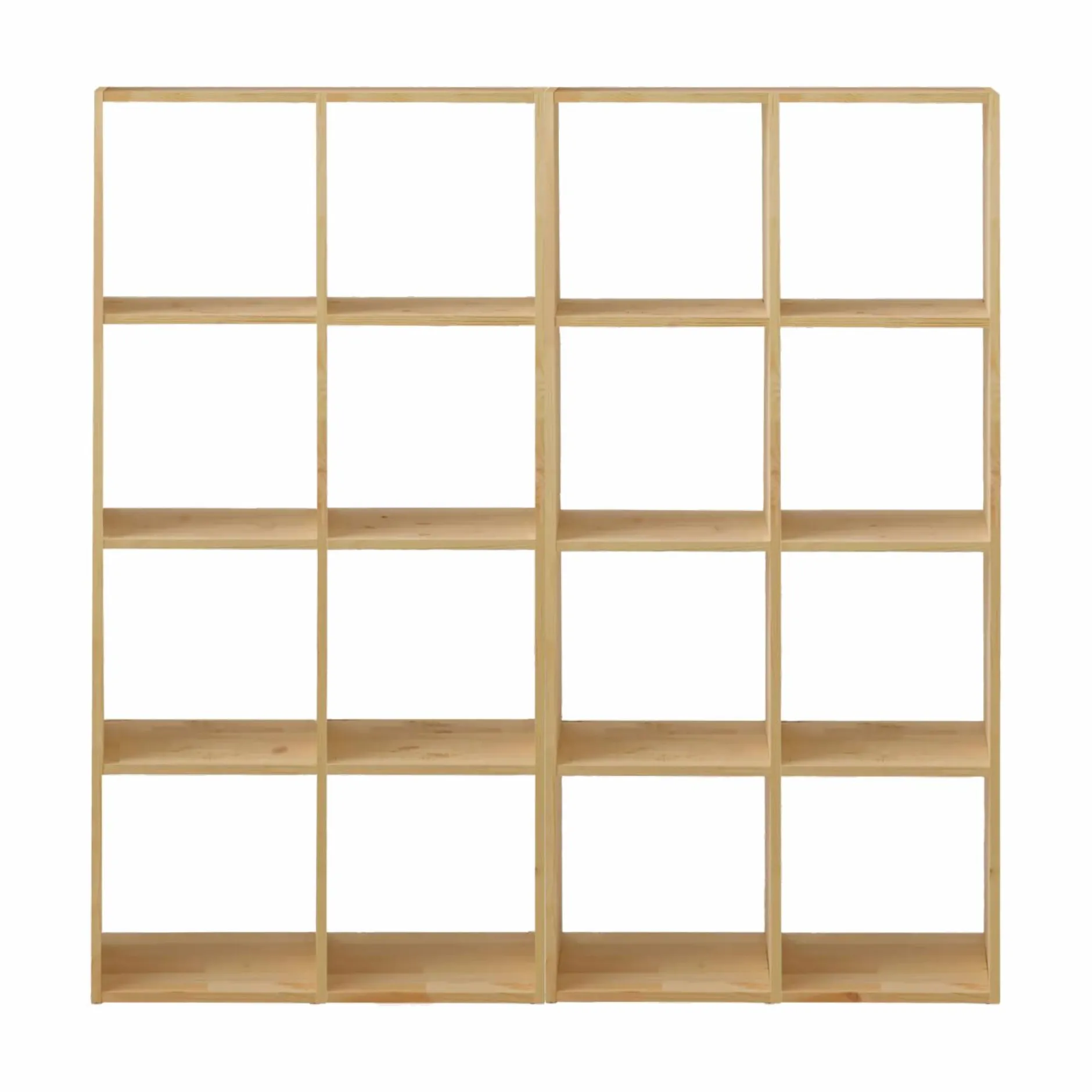 Etagères>Camif Etagère bois massif 4x4 cases Elio