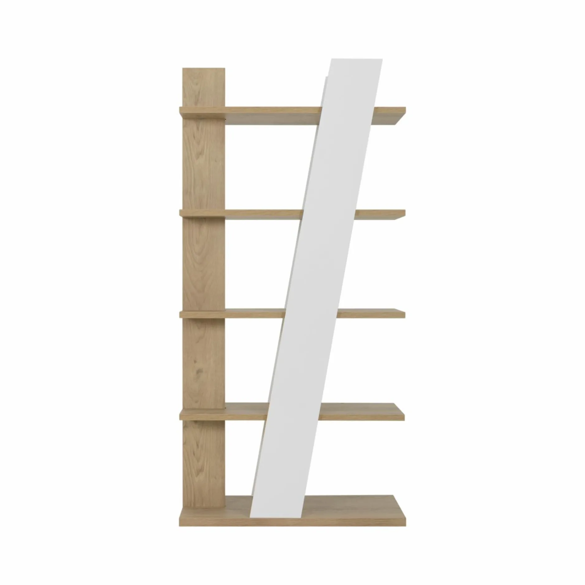 Etagères>Camif Etagère décor bois et blanc Gustave