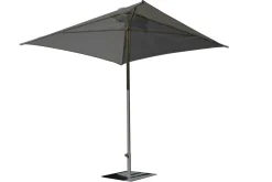 Parasols>Camif EZPELETA Parasol 250 x 250 cm Eolo en Aluminium - Gris Anthracite