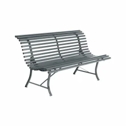 Bancs De Jardin>Camif FERMOB Banc 3 Places 150 cm Louisiane en Acier - Gris Orage