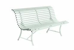 Bancs De Jardin>Camif FERMOB Banc 3 Places 150 cm Louisiane en Acier - Menthe Glaciale
