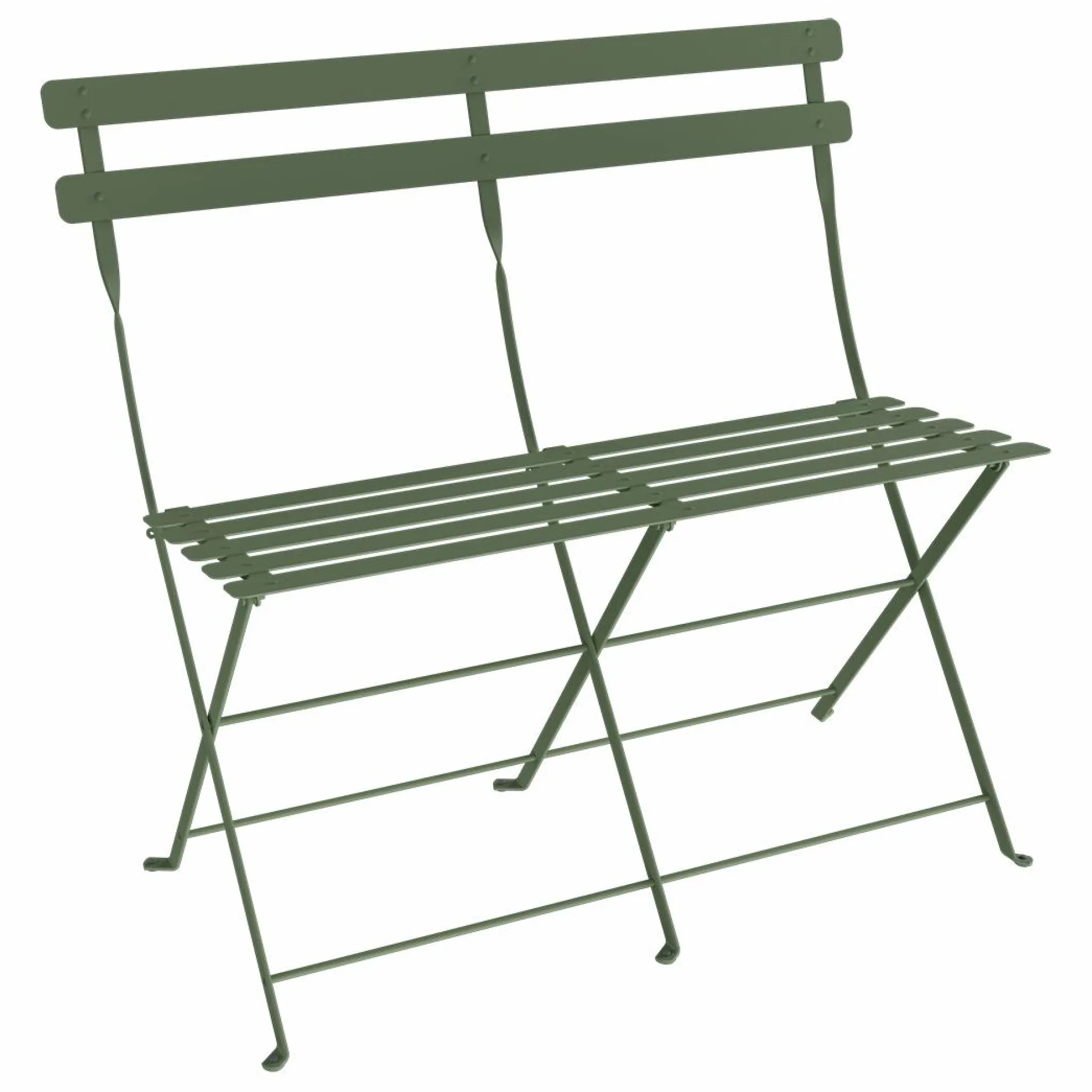 Canapés Et Fauteuils De Jardin>Camif FERMOB Banquette Pliante 2 Places Bistro en Acier - Cactus