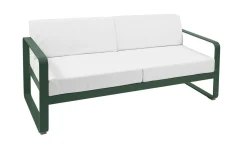 Canapés Et Fauteuils De Jardin>Camif FERMOB Canapé 2 Places Bellevie Blanc Grisé en Aluminium - Cèdre