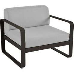 Canapés Et Fauteuils De Jardin>Camif FERMOB Fauteuil Bellevie Gris Flanelle en Aluminium - Tonka