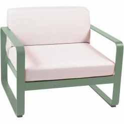 Canapés Et Fauteuils De Jardin>Camif FERMOB Fauteuil Bellevie Blanc Grisé en Aluminium - Cactus
