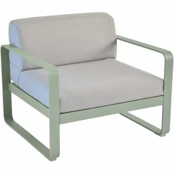 Canapés Et Fauteuils De Jardin>Camif FERMOB Fauteuil Bellevie Gris Flanelle en Aluminium - Cactus