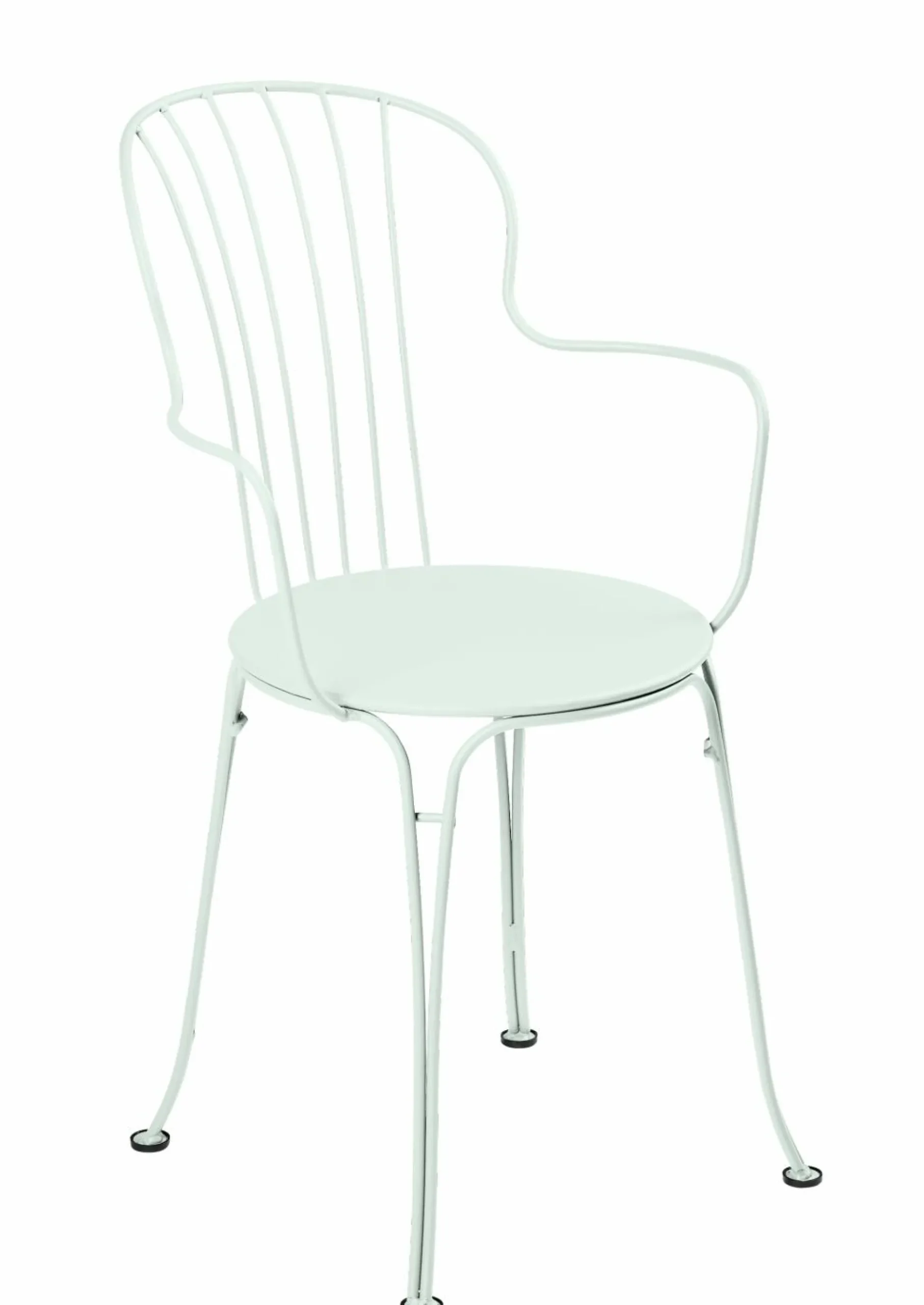 Fauteuils De Jardin>Camif FERMOB Lot de 2 Fauteuils Empilables Opéra+ en Acier - Menthe Glaciale