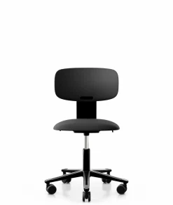 Chaises De Bureau>Camif FLOKK Chaise de bureau assise capitonnée Tion 2140 - Noir