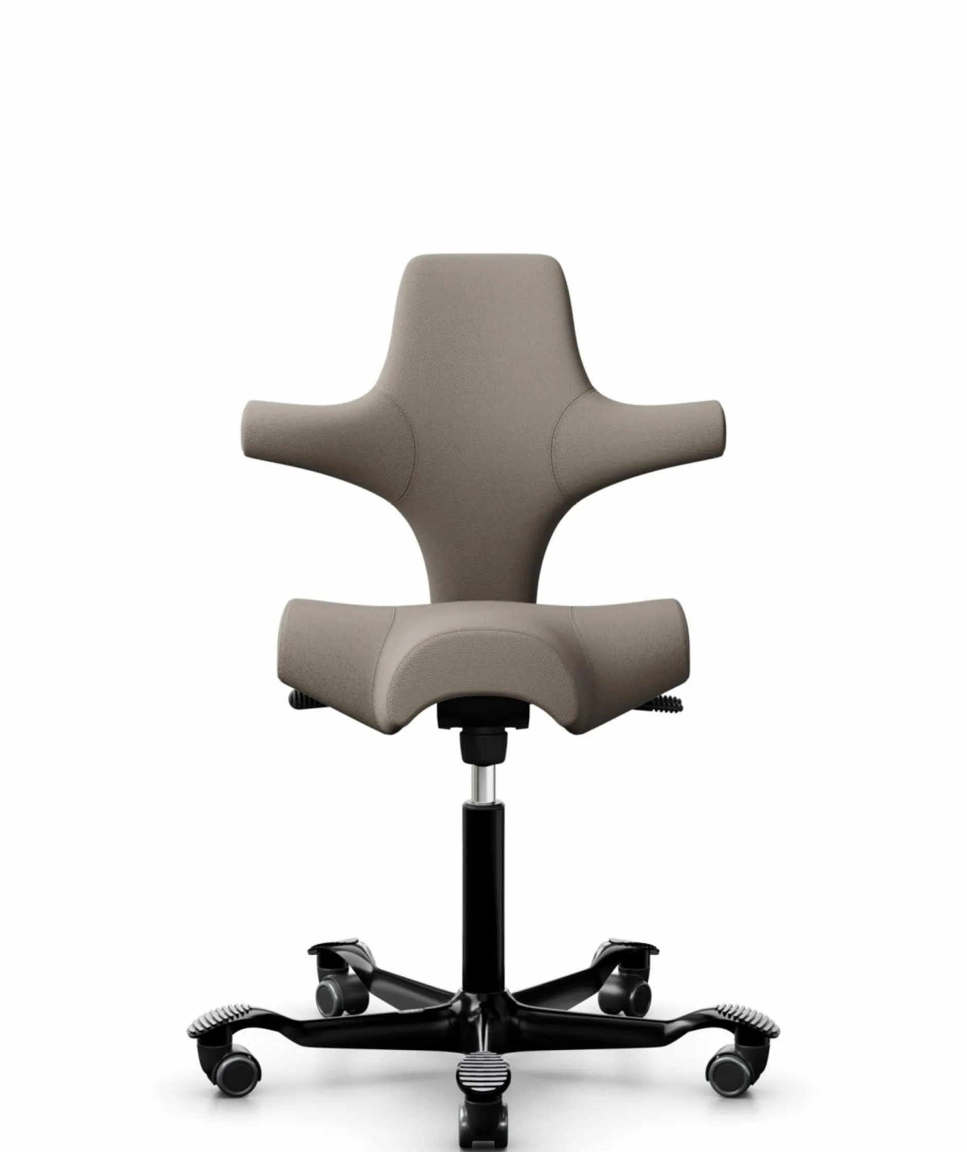 Chaises De Bureau>Camif FLOKK Chaise de bureau assis debout Capisco 8106 - - Roulettes pour sol dur Taupe