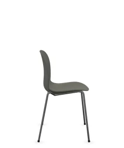 Chaises De Bureau>Camif FLOKK Chaise empilable coque polypropilène et pieds métal Noor 6050 - Gris