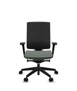 Chaises De Bureau>Camif FLOKK Fauteuil de bureau sans têtière Xenon Net 101SFL - - Roulettes pour sol dur Vert Sauge