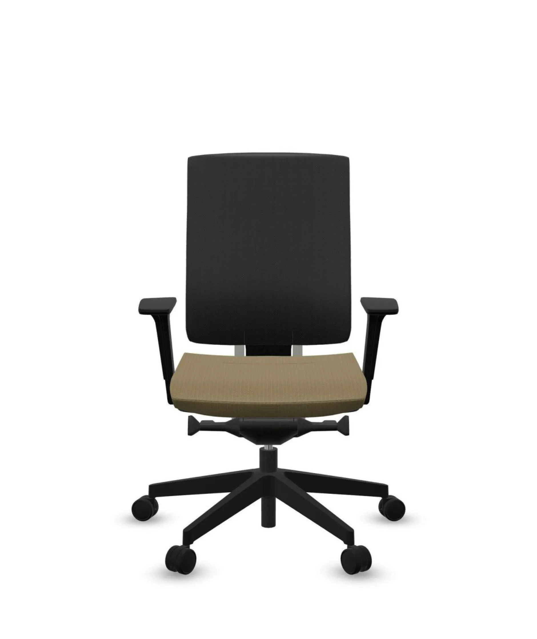 Chaises De Bureau>Camif FLOKK Fauteuil de bureau sans têtière Xenon Net 101SFL - - Roulettes pour sol dur Jaune