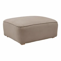 Repose-Pieds>Camif Grand pouf tissu Otis - Beige
