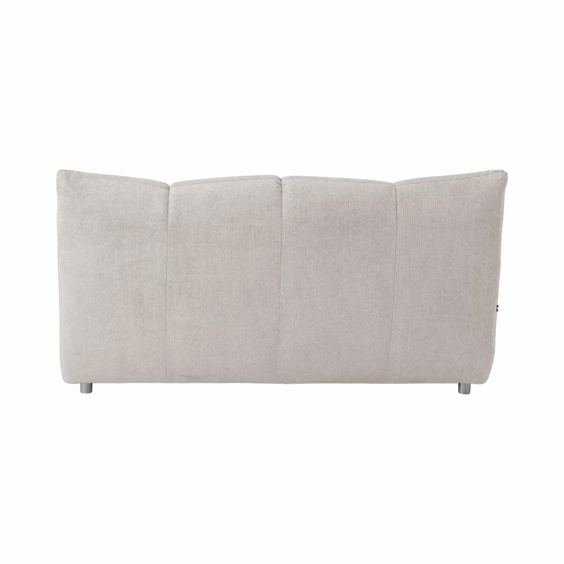 Canapés Modulables>Camif Grande chauffeuse pour canapé modulable tissu Benny - - 2,5 places Naturel