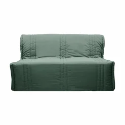 Housses De Clic-Clac Et Bz|Housses De Clic-Clac Et Bz>Camif Housse de BZ Carlos - - 160 x 200 cm Vert Fougère