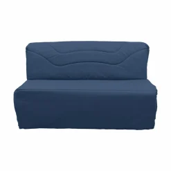 Housses De Clic-Clac Et Bz|Housses De Clic-Clac Et Bz>Camif Housse de BZ recyclée Heva - - 140 x 190 cm Bleu Minéral