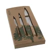 Couteaux De Cuisine>Camif JEAN DUBOST Coffret de 3 couteaux de cuisine manche chêne