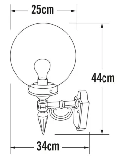 Éclairage D'Extérieur|Appliques Murales Extérieur><noscript><img width=