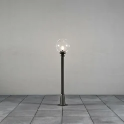 Lampadaires De Jardin|Éclairage D'Extérieur>Camif KONSTSMIDE Borne Lumineuse Orion en Aluminium - Noir