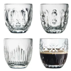 Tasses|Tasses>Camif LA ROCHERE Set de 4 expressos Troquet assortis