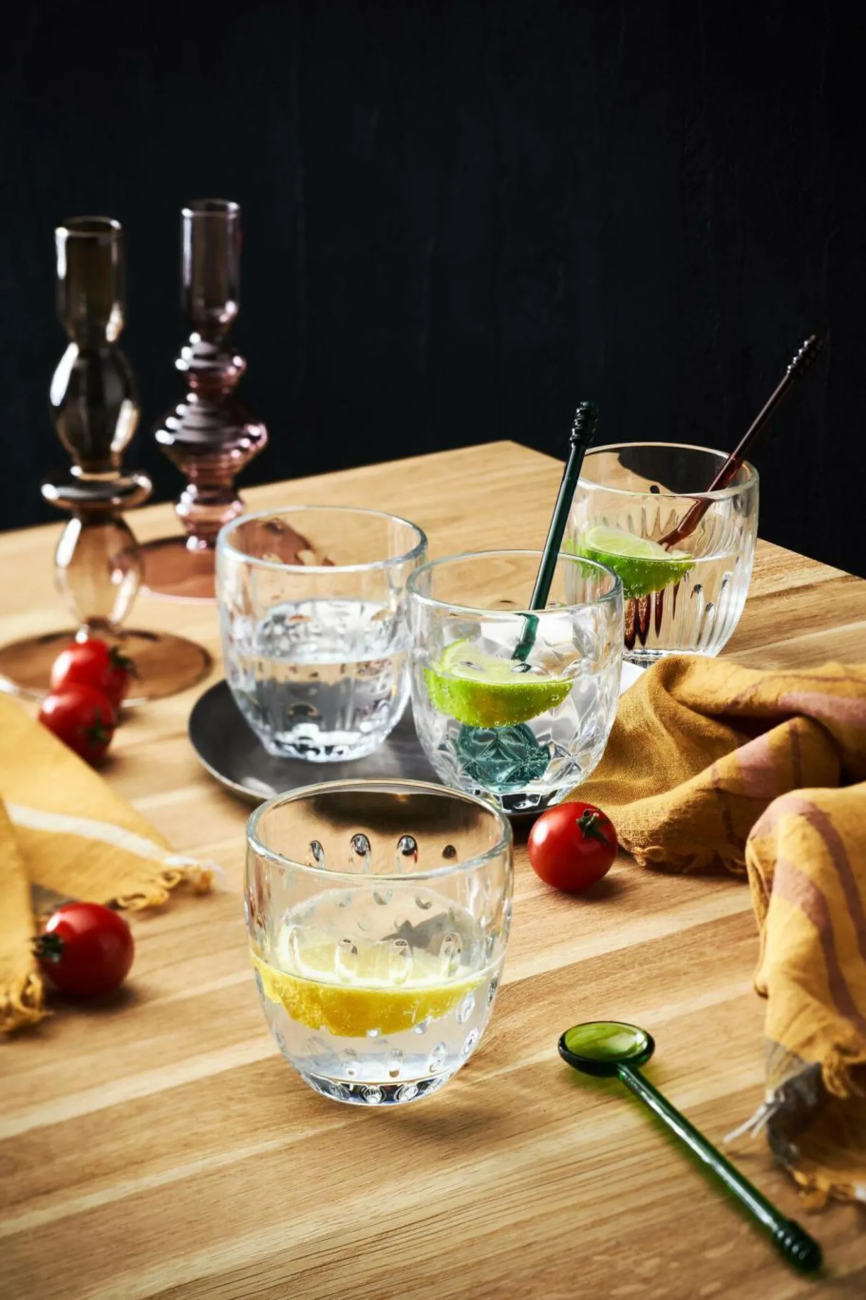 Verres|Verres>Camif LA ROCHERE Set de 4 gobelets assortis Troquet