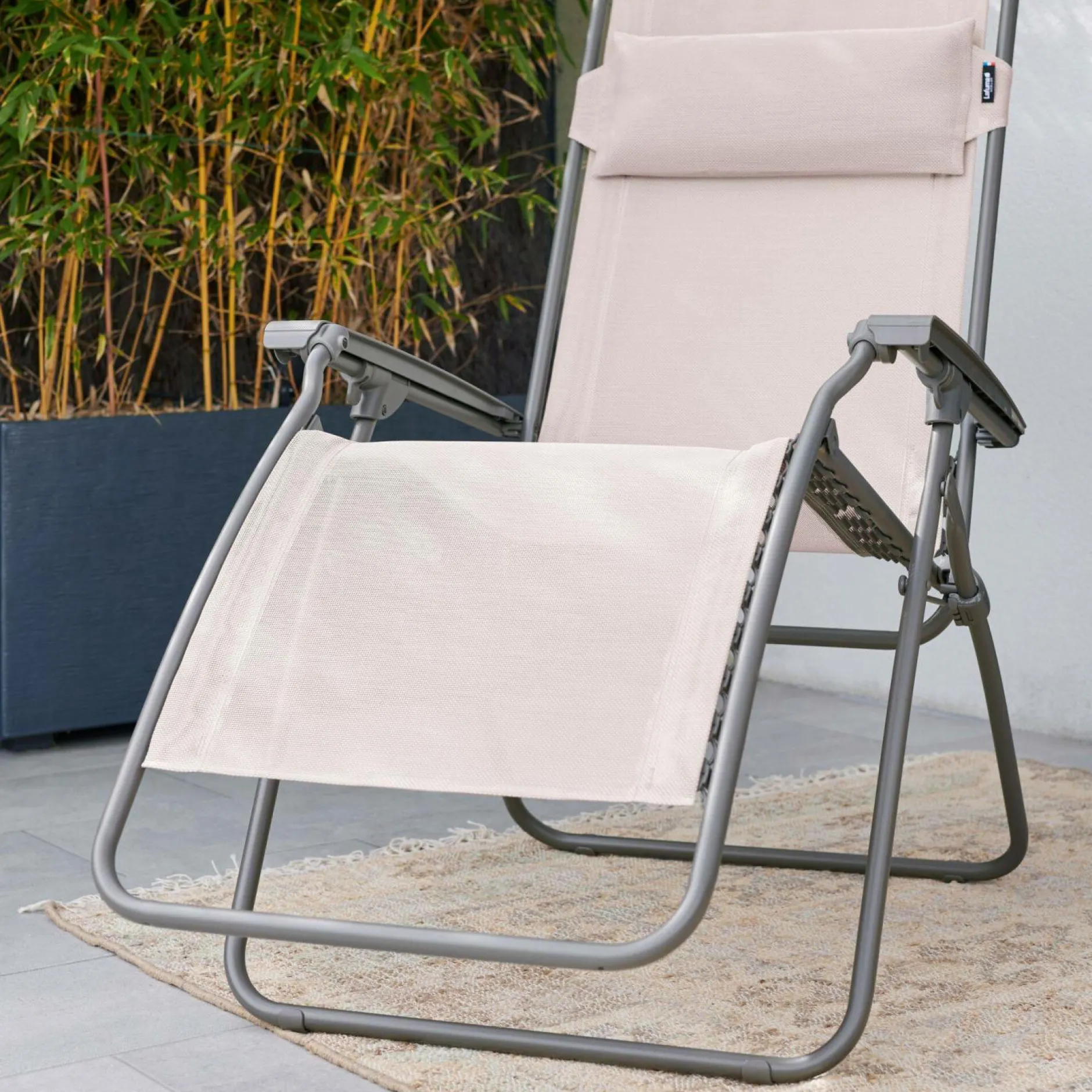 Transats Et Relax>Camif LAFUMA Fauteuil Relax Pliant R Clip - Magnolia