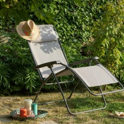 Transats Et Relax>Camif LAFUMA Fauteuil Relax Pliant R Clip - Seigle II