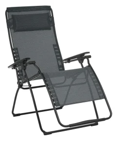 Transats Et Relax>Camif LAFUMA Fauteuil Relax Pliant Futura XL Batyline® Duo - Obsidian