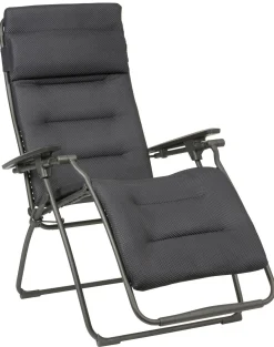 Transats Et Relax>Camif LAFUMA Fauteuil Relax Pliant Futura BeComfort® - Gris Foncé