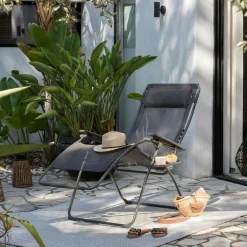 Accessoires Transats>Camif LAFUMA Tablette Porte Gobelet Recyclée Pour Fauteuil Relax - Titane