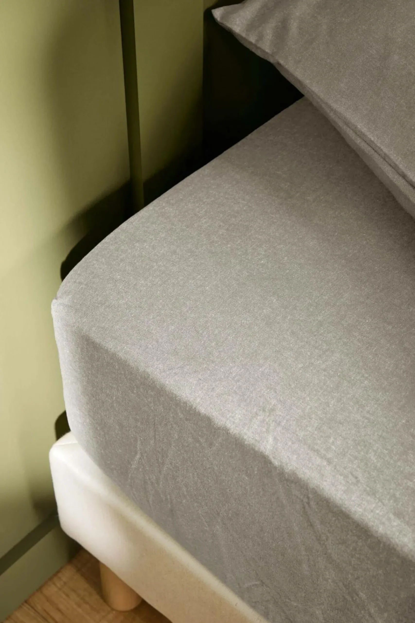 Draps Housse>Camif LASA HOME Drap housse coton flanelle Livia - - 140 x 190 cm Lin