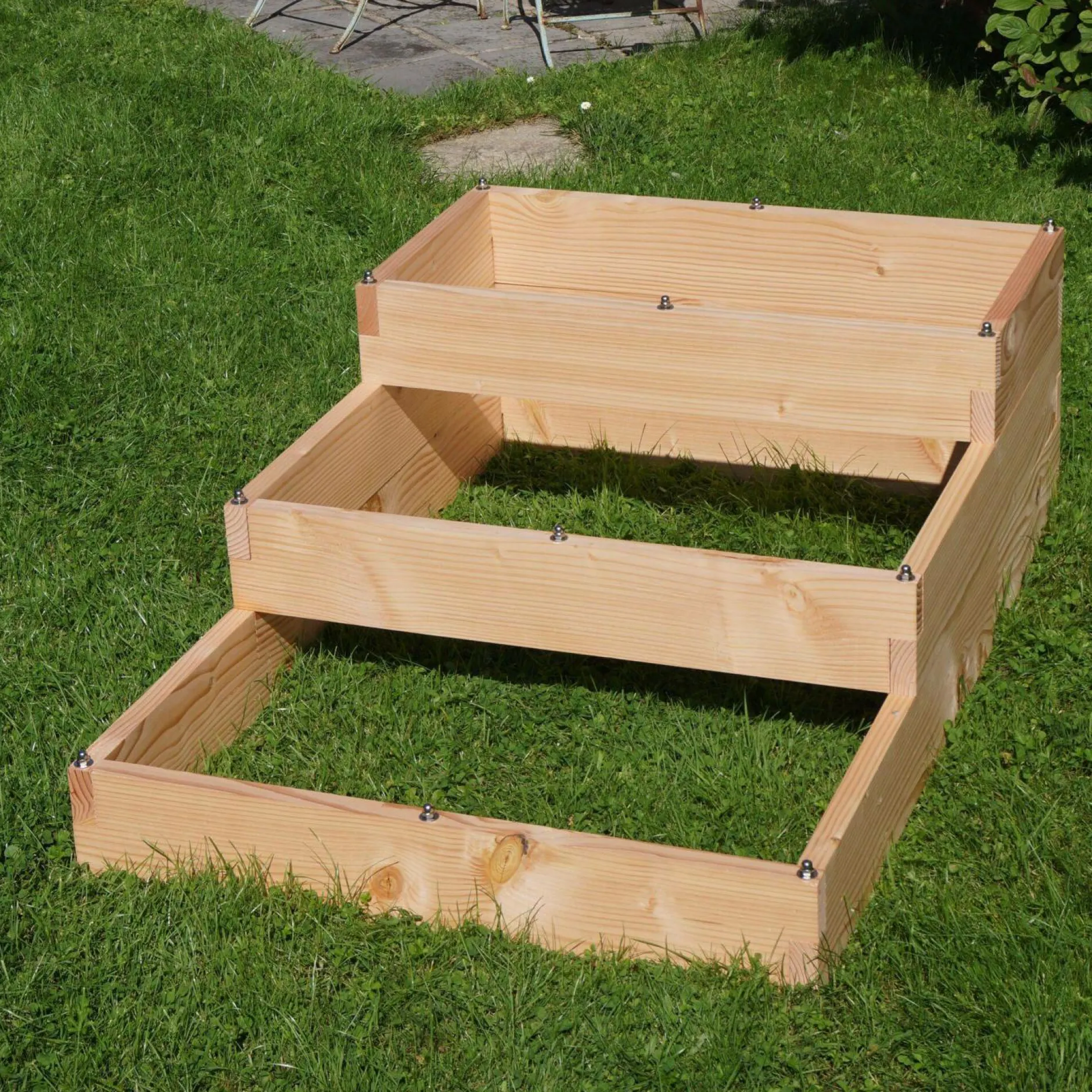 Carrés De Potager>Camif LE CARRE FANTASTIK Carré de Potager 3 Niveaux Big Triptik en Bois