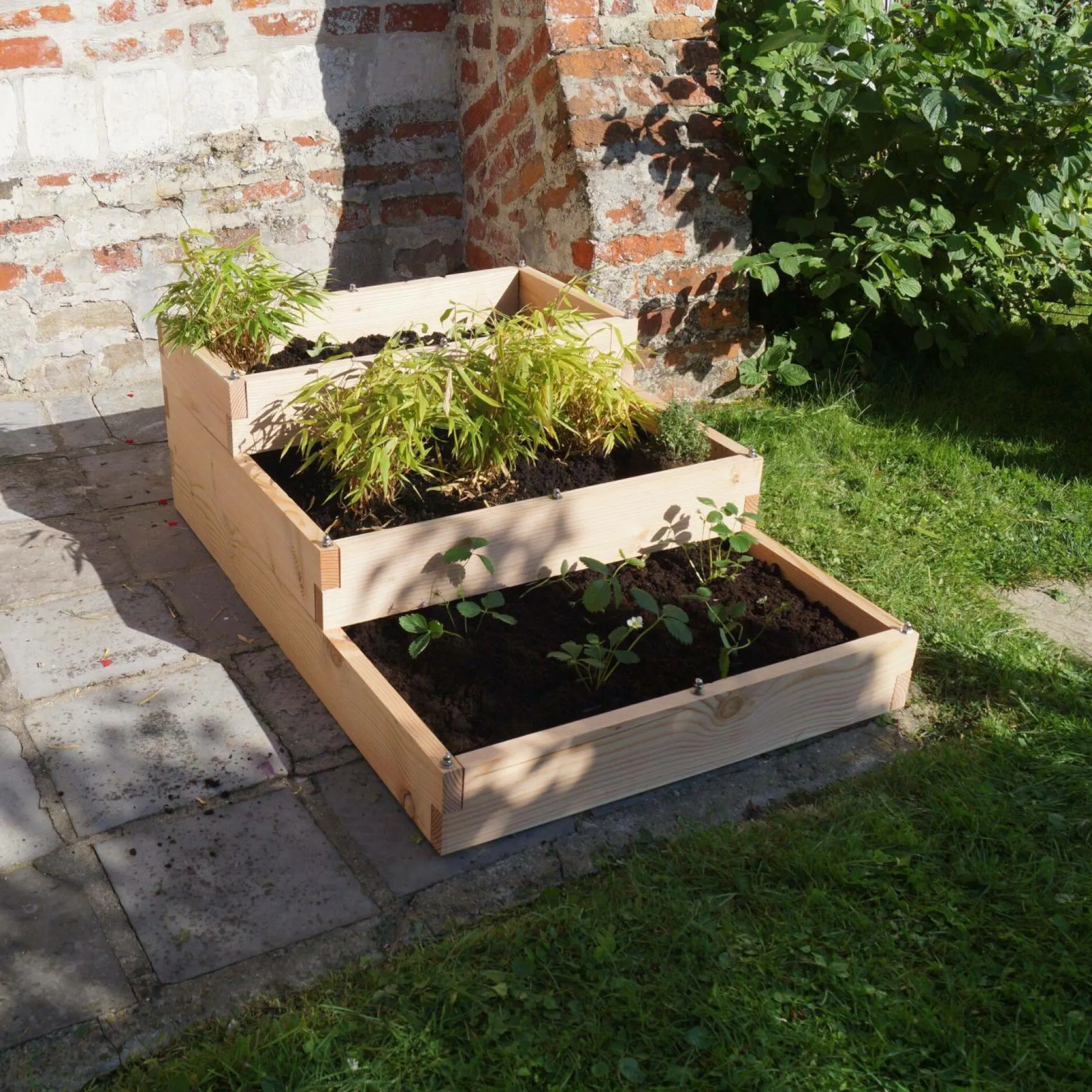 Carrés De Potager>Camif LE CARRE FANTASTIK Carré de Potager 3 Niveaux Big Triptik en Bois